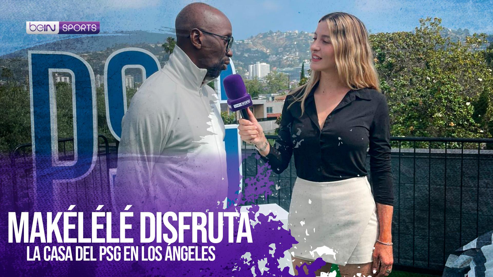 Makélélé disfruta la casa del PSG en Los Ángeles