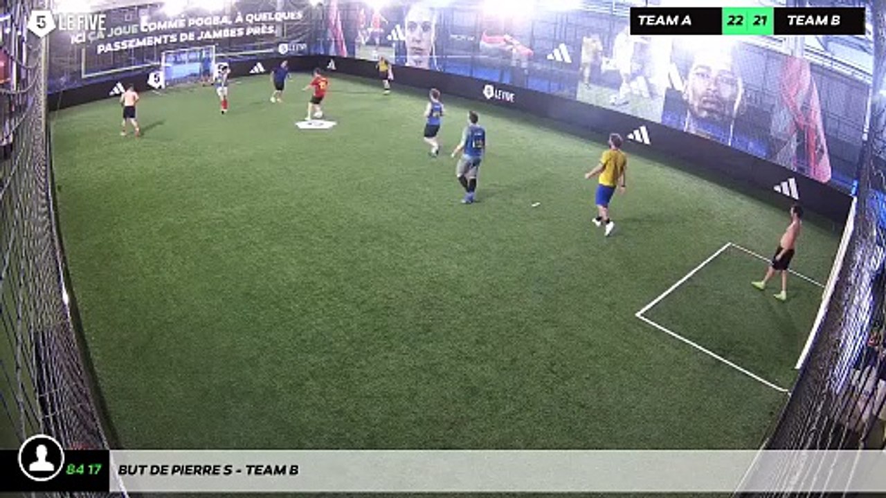 But de Pierre S - Team B
