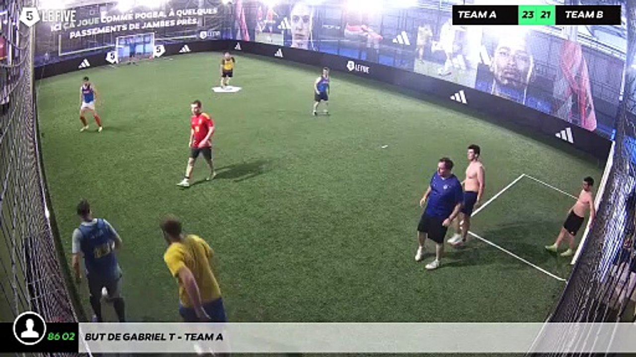 But de Gabriel T - Team A