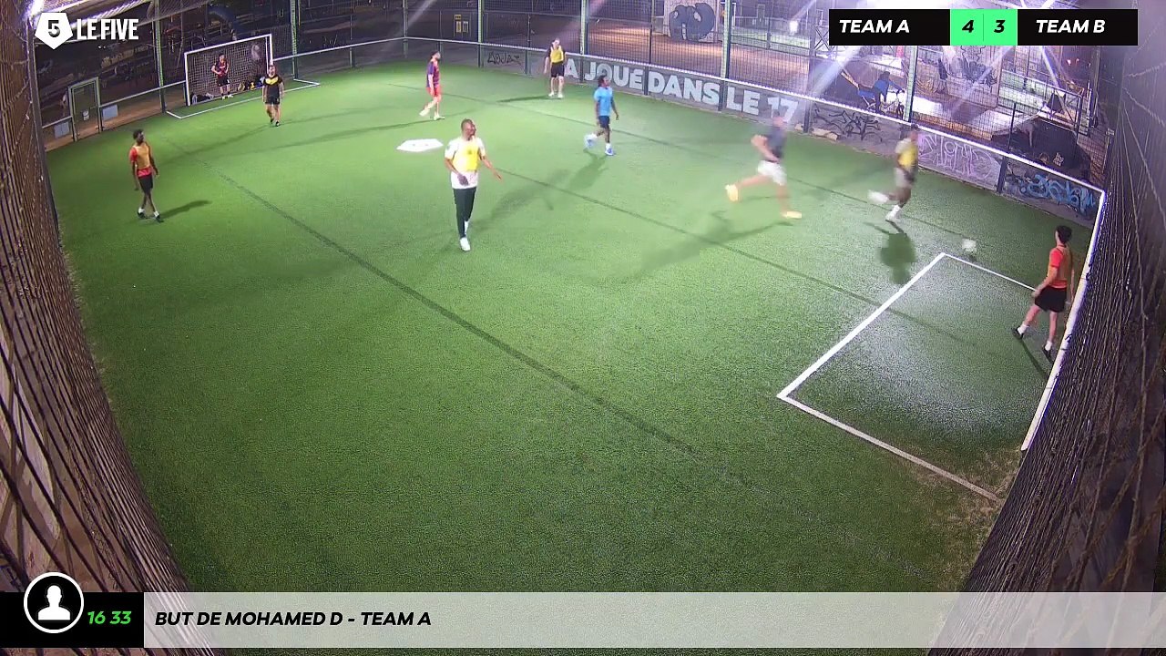 But de Mohamed D - Team A