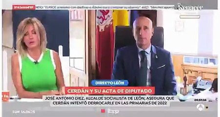El alcalde de León sobre Santos Cerdán en Espejo Público de Antena 3