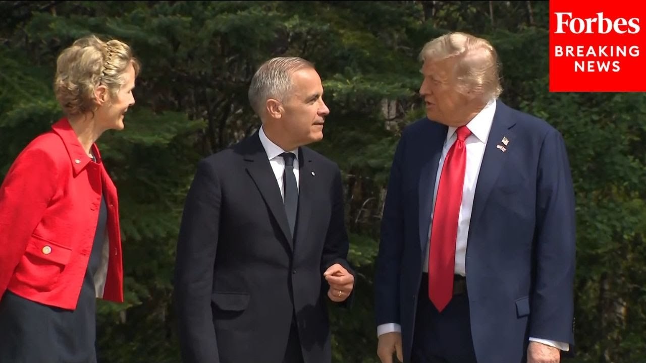 Canadian Prime Minister Mark Carney Welcomes Donald Trump, Other Leaders To G7 Summit