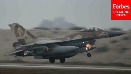 Israeli Fighter Jet Takes Off Before Carrying Out Strikes In Iran