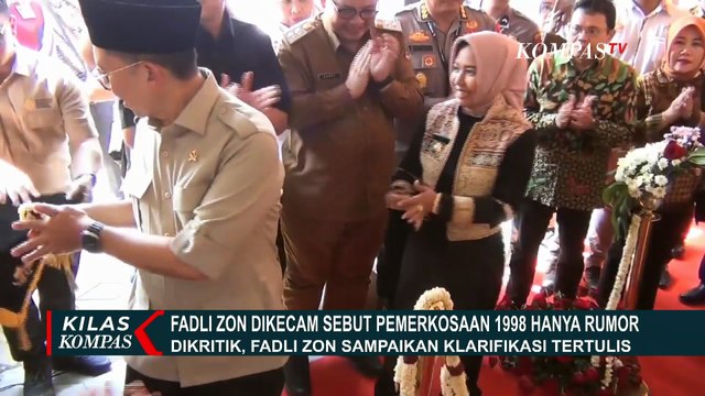 Menko PMK Akui Pemerkosaan Mei 1998 Ada di Laporan TGPF, Jelaskan Maksud Fadli Zon yang Dikecam