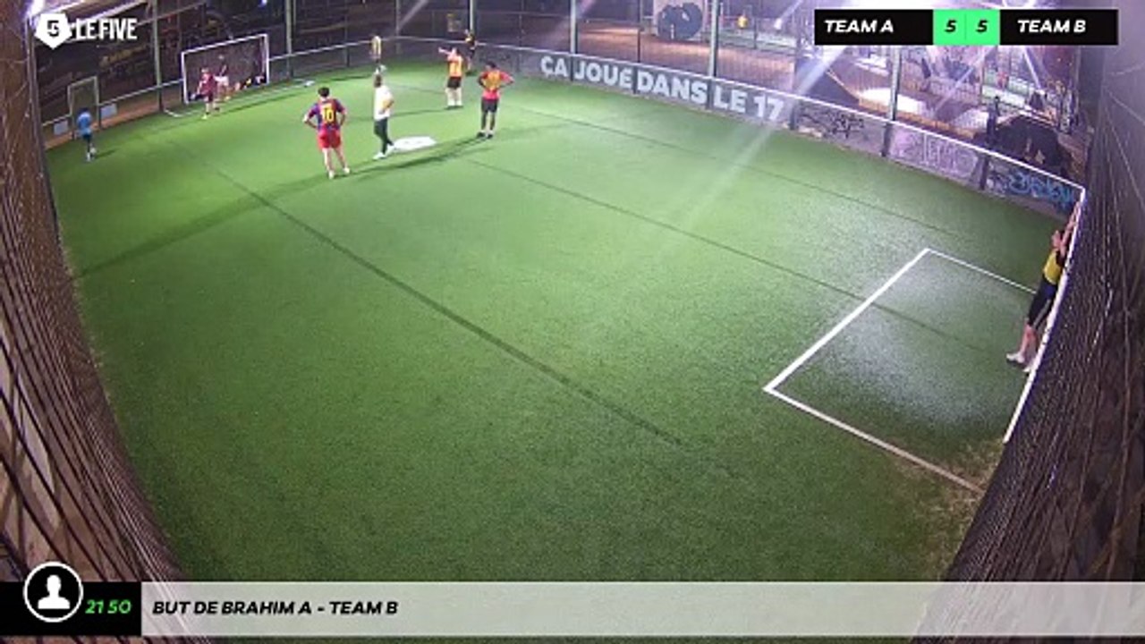 But de Brahim A - Team B