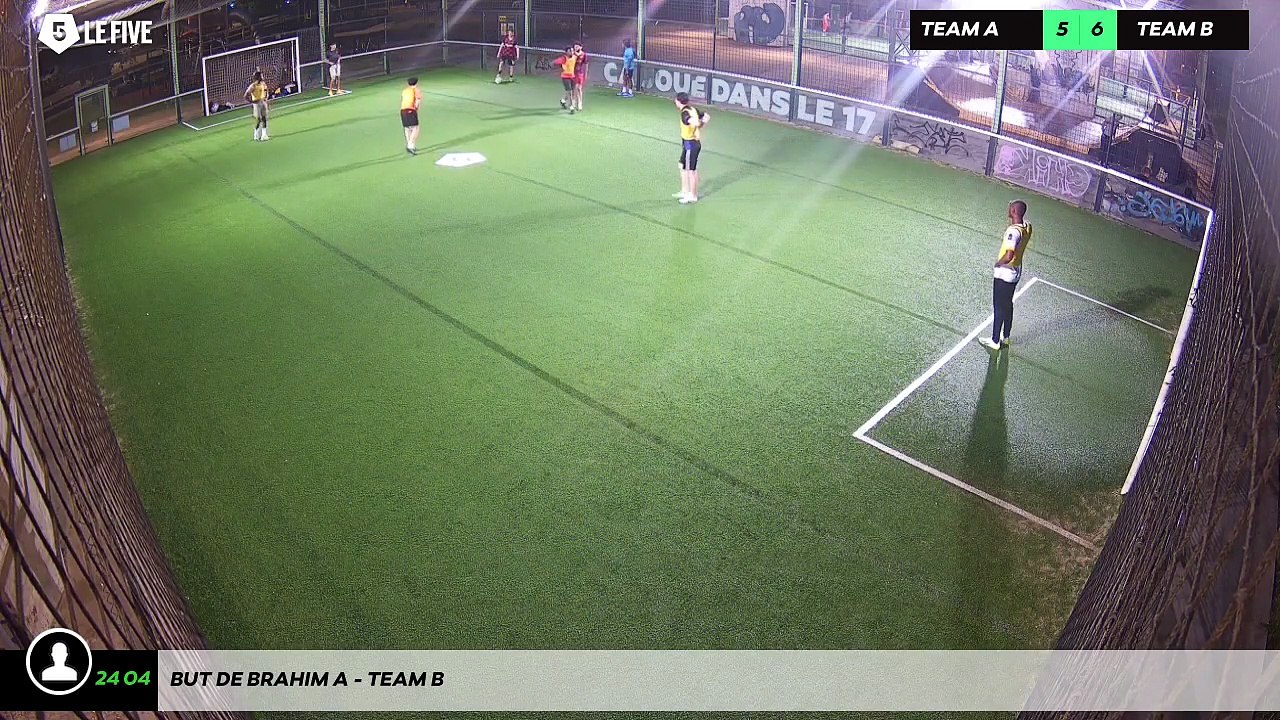 But de Brahim A - Team B