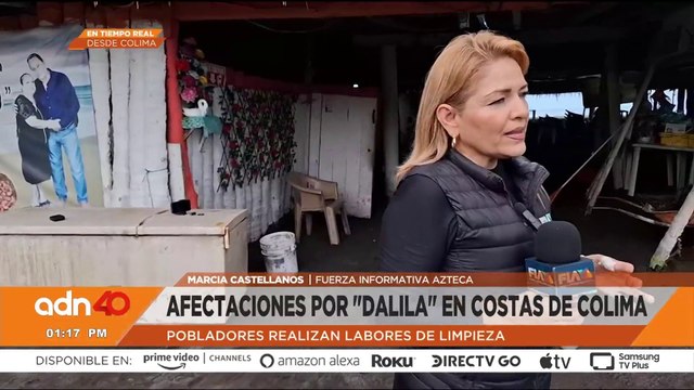 Colapsa puente en Omitlán, Guerrero tras fuertes lluvias provocadas por la tormenta Dalila