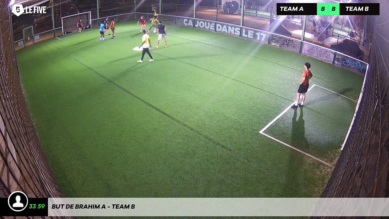 But de Brahim A - Team B