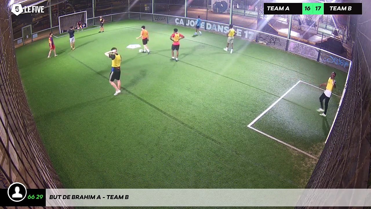 But de Brahim A - Team B