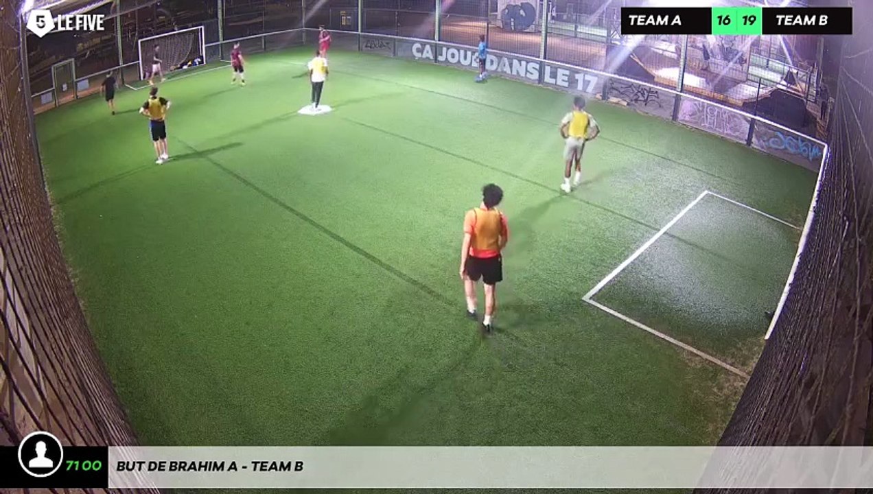 But de Brahim A - Team B