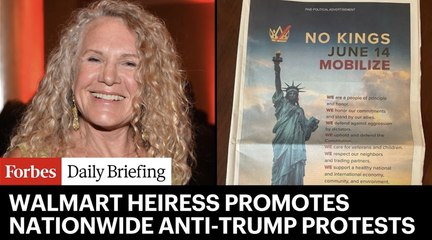 Walmart Billionaire Promotes Nationwide Anti-Trump 'No Kings' Protests