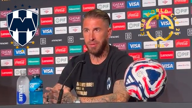 Sergio Ramos habla de la presión y el reto que tiene con Rayados en Mundial de Clubes