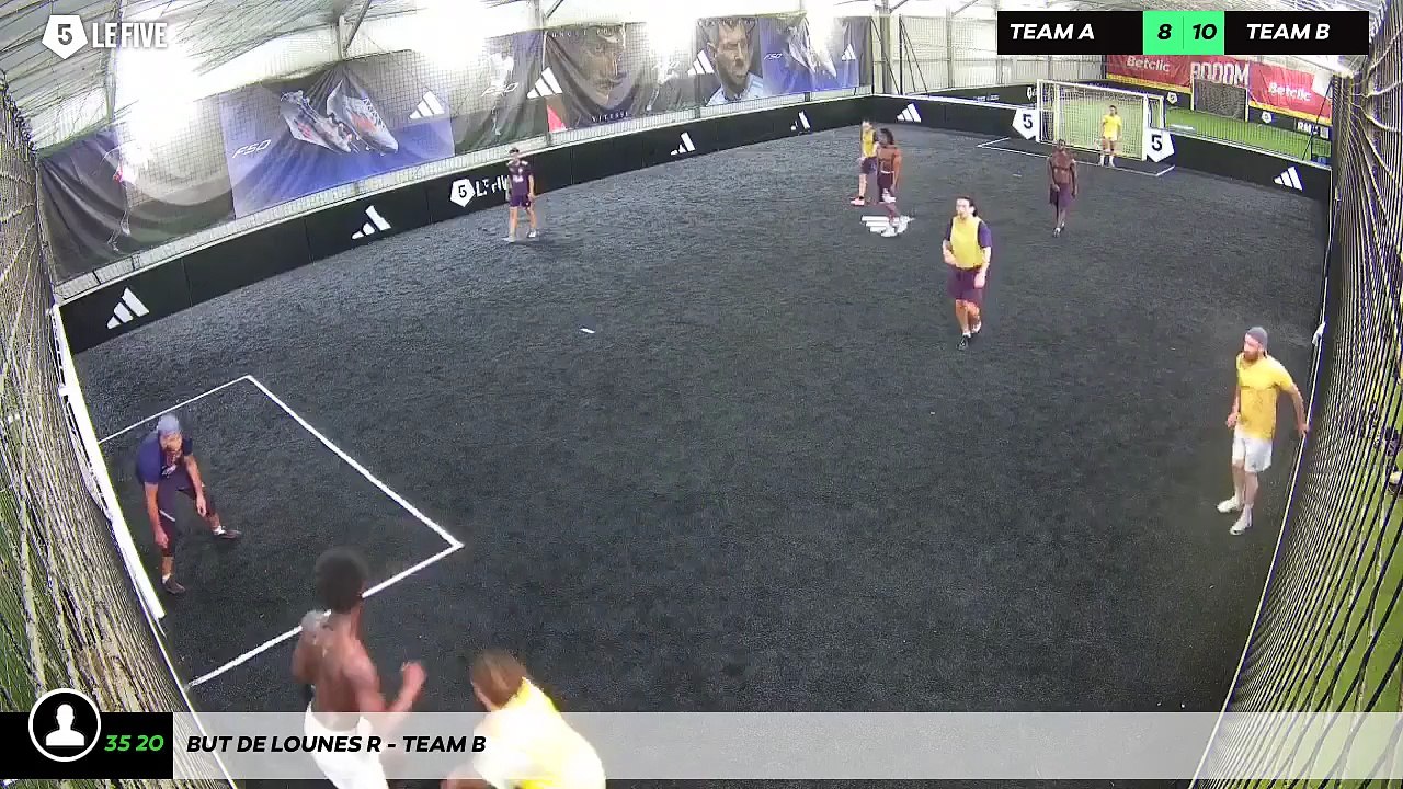 But de Lounes R - Team B