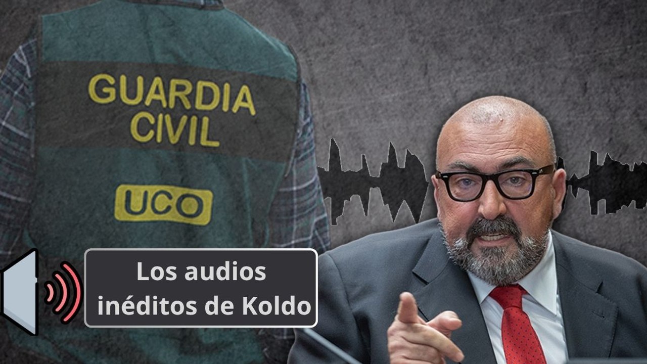 Audios INÉDITOS DE KOLDO | Los audios de Koldo: "Si ahora la UCO queda como el culo, ¿qué va a pasar? No, hay que buscar algo como sea"