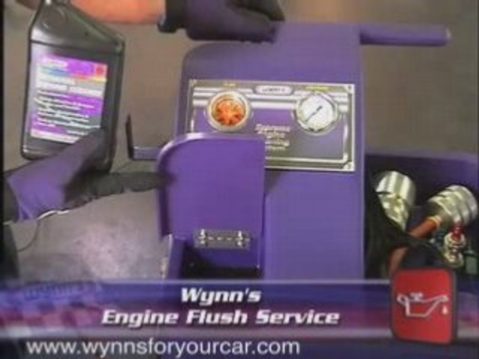 Wynn's Engine Oil Flush Service video Dailymotion