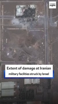 Extent of damage at Iranian military facilities struck by Israel