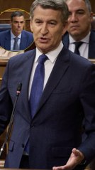 Feijóo, a Sánchez: "Usted es el lobo que ha liderado una manada corrupta todos estos años"