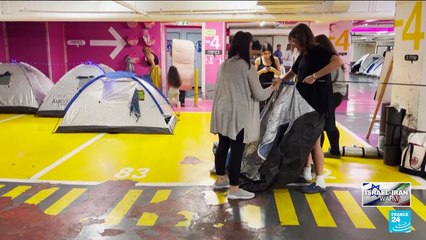 Tel Aviv residents take shelter as Iran missile barrages continue