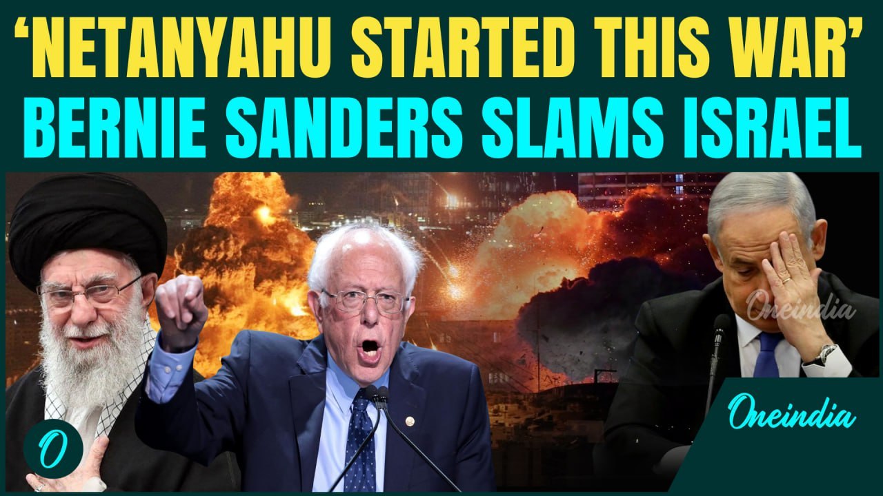 ISRAEL VS IRAN: Sanders Calls Netanyahu a 'WAR CRIMINAL', Blames Israel For Sabotaging U.S-Iran Deal