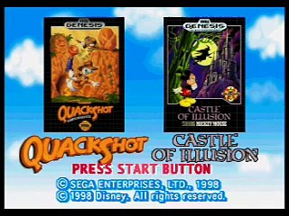 Sega Ages: I Love Mickey Mouse: Fushigi no Oshiro Daibouken/I Love Donald Duck: Guruzia Ou no Hihou online multiplayer - saturn