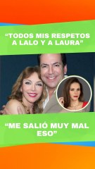 ¿Apenada? Kika Edgar aclara lo sucedido con Lalo Salazar y Laura Flores