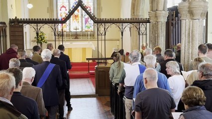Praise my Soul the King of Heaven, sung at the Devon Association of Ringers Service, video Alan Quick IMG_4088