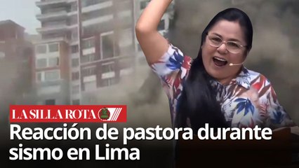 Temblor en pleno culto: pastora pide “¡Más fuerte, Padre!” durante sismo en Lima