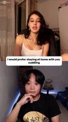 My stunning foreign girlfriend make me melt 😅