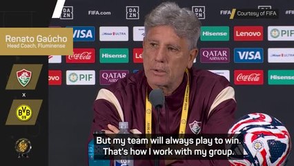 Fluminense won't abandon their principles against Dortmund