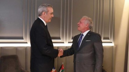 Abinader anuncia que el rey de Jordania visitará el país en septiembre