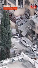 Rakaman Dron Tunjukkan Kerosakan Teruk di Bnei Brak, Tel Aviv Akibat Serangan Iran