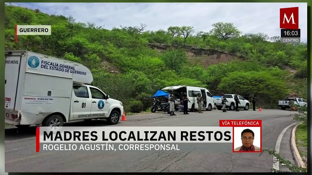 Madres buscadoras localizan restos humanos en fosa clandestina en Guerrero