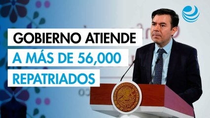 Estrategia "México te Abraza": Gobierno ha atendido a más de 56,000 repatriados