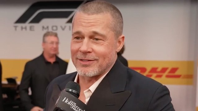Brad Pitt Talks Getting Behind the Wheel in 'F1' and the Adrenaline He Felt While Filming | THR Video
