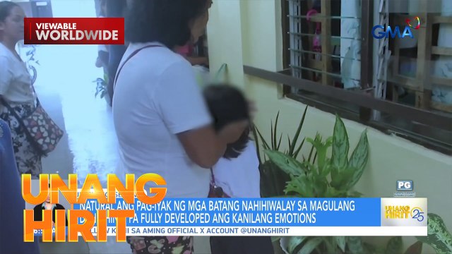 UH Clinic— Separation anxiety ng mga chikiting | Unang Hirit
