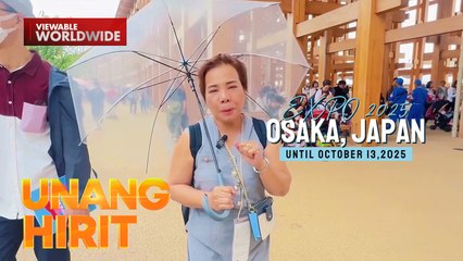 160 na bansa, matatagpuan sa JAPAN EXPO 2025 | Unang Hirit