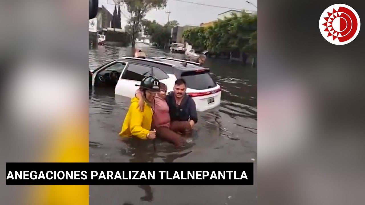 Tormenta colapsa Tlalnepantla