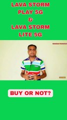 LAVA STORM PLAY 5G & LAVA STORM LITE 5G #short
