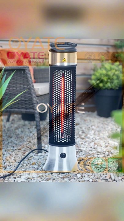 Ipx5 Waterproof Outdoor Patio Heater Electric 1200W Infrared Patio Heater