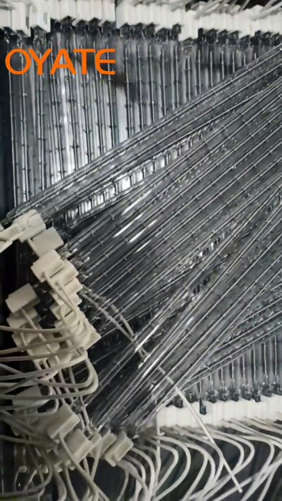 380mm 400v 2500w 3000w Quartz halogen heat lamp VK15 eco lamps for PET blowing machine Halogen IR 3000W 400V VK15