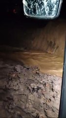 Powerful Stream Flowing Through Nature | Intense Water Current Scene