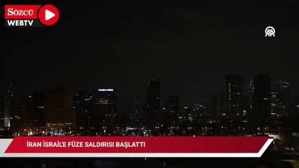 İran İsrail'e füze saldırısı başlattı! Demir kubbe arızalandı