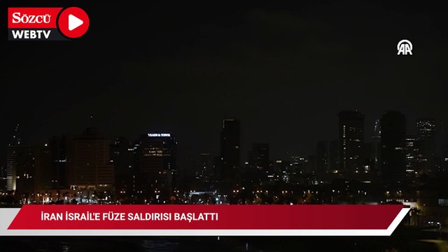 İran İsrail'e füze saldırısı başlattı! Demir kubbe arızalandı