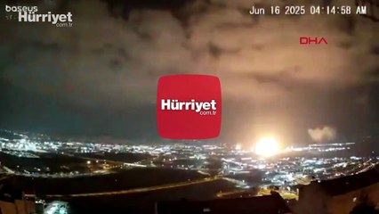 İran'ın vurduğu Hayfa Petrol Rafinerisi faaliyetlerini durdurdu