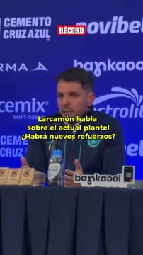 ¿REFUERZOS PARA EL AP 2025 Larcamón lo tiene claro y habla sobre los posibles refuerzos de cara al siguiente torneo.