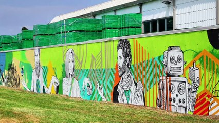 Cpr System, un murales per l'ambiente a Gallo