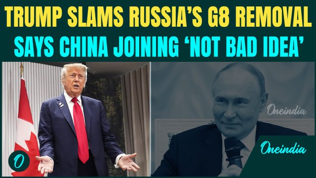 Trump Insults Trudeau in front of Carney, calls Russia’s G8 Removal 'BIG MISTAKE' — Full G7 Address
