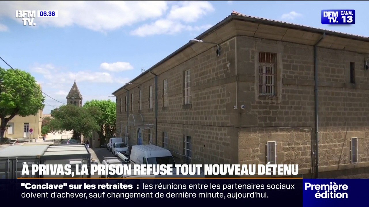 À cause de la surpopulation carcérale, la prison de Privas en Ardèche refuse tout nouveau détenu