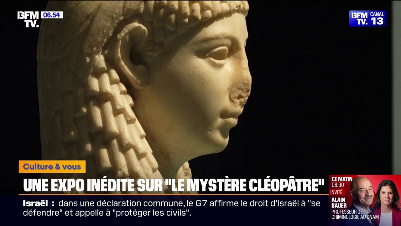 "Le mystère Cléopâtre": Une exposition à l'Institut du monde arabe pour déconstruire les clichés et fausses idées circulant sur la reine d'Égypte