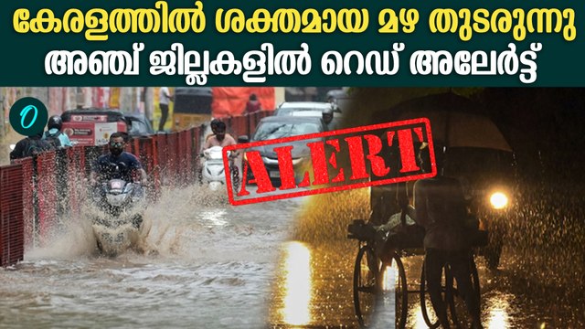 ജില്ലകളിൽ സ്കൂൾ അവധി,ജാഗ്രത നിർദ്ദേശം | Heavy Rain Alert in Kerala